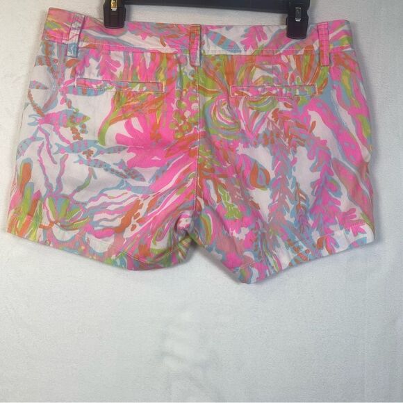 Lilly Pulitzer Callahan Scuba to Cuba Shorts Size 8 - Picture 2 of 13